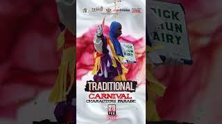 Traditional Carnival Characters Parade