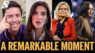 Liz Cheney TEAMS UP with Kamala to Beat Trump in Swing State! (w/ Kaitlan Collins) | Bulwark Podcast