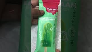 Havmor Kachcha Aam icecream | lotte | mango falvour |mouthwatering | chotu chocolates world #shorts