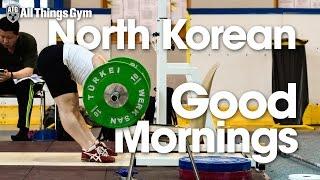 North Korean Good Mornings 2015 Junior Worlds Training Hall