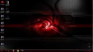 FREE HUD RED Premium Windows 7 theme