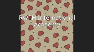 RWTH International Academy