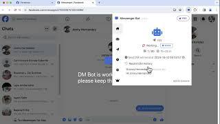 FB Messenger Bot - Automate Private Message Sender For Facebook