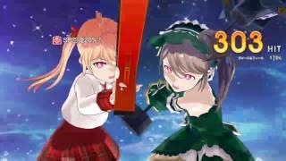 [プロジェクト東京ドールズ / Project Tokyo Dolls] 30F Candy Aya + SSR Hiyo (no LB) setup with UR Yamada rental