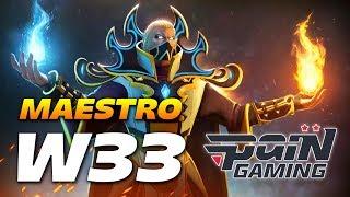 w33 Maestro Invoker | Dota 2 Pro Gameplay