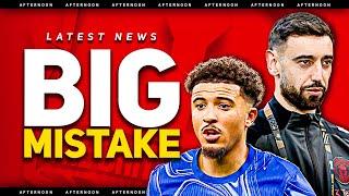 Amorim's HUGE Bruno Mistake! Man Utd Transfer News