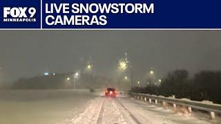 LIVE CAMERAS | Minnesota snowstorm causing snowdrifts on roads