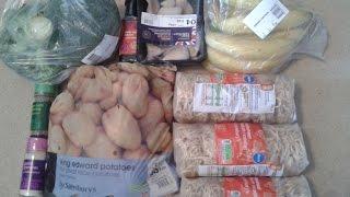 SAINSBURYS GROCERY HAUL #2