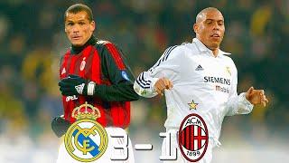 Real Madrid 3-1 AC Milan (Rivaldo, Ronaldo) ● UCL 2002/2003 Extended Goals & Highlights