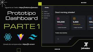  Parte 1 | Dashboard | Frontend | React (Vite ) + Tailwind CSS 