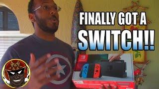 We FINALLY Got a Nintendo Switch! | Unboxing & Initial Setup!