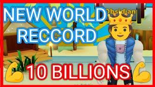 10 BILLIONS  WORLD RECCORD ON STRONGMAN SIMULATOR