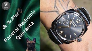 On The Wrist ⌚️ Panerai Radiomir Quaranta 40mm PAM01294 