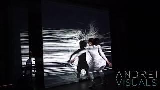 Real-time Digital Performance - Interactive Visuals / Motion Tracking Camera