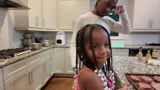 HAPPY FATHERS DAY | COOKING WITH THE GIRLS AND DADDY !! SOO CUTE..