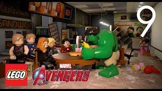 LEGO Marvel Avengers Прохождение на русском Часть 9 КАК ПРИРУЧИТЬ РОБОТА