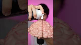 scrubbing your  #asmr