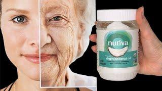 Coconut Oil Erases All Wrinkles Like an Eraser! 100 Year Old Anti-Aging Recipe