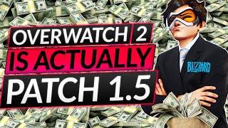 IS OVERWATCH 2 JUST A GLORIFIED PATCH? - NEW Changes and Features - Update Guide