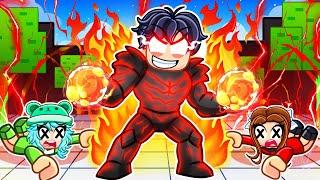 Using The NEW MONSTER FORM MASTERY And FINISHERS In STRONGEST BATTLEGROUNDS! (Roblox)