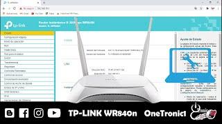 Configure the TP-LINK WR840N Router.