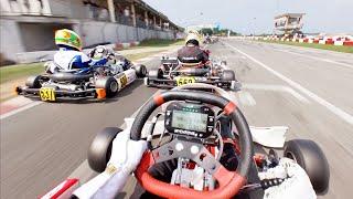 Shifter Kart HARD RACING - POV Onboard Davide Cugini Driver's eye // South Garda Karting KZ2