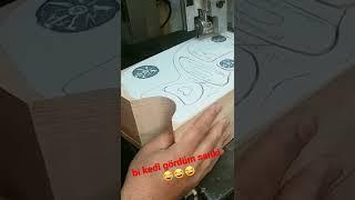 Cat Bandsaw Box / Kedi Takı kutusu yapımından bir kesit / Jewellery Box / Diy / woodworking