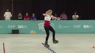 Final Freestyle Slalom Battle Woman - World Skate Games 2022 Argentina Prt 1