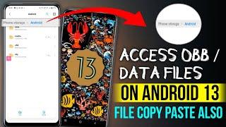 Android 13 data/obb Problem | Android 13 data/obb Not Showing