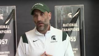 Michigan State d-coordinator Joe Rossi previews Michigan game