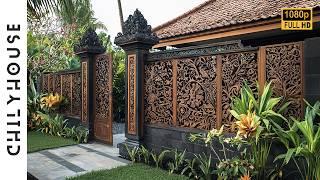 MODERN TROPICAL HOUSE DESIGN: Bali Architecture with Lush Gardens & Stylish Interiors Inspiration