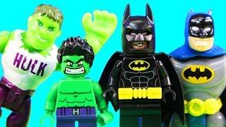 Batman Dreams Batman Family And Hulk Family | Mini Batman