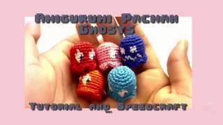 Amigurumi Pacman Ghosts || A Geeky Halloween! || Crochet Tutorial & SpeedCraft