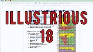 The Illustrious 18 - Card Counting Deviations for Blackjack