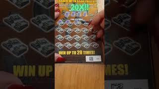 Hit 500 20X Scratch Ticket WIN!! Carnival Panorama Cruise Ship #lottery