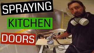 Graco 9.5 Finish Pro Hvlp - Spray Painting Cabinate Doors TIPS