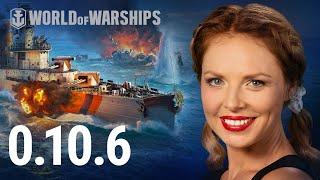 Update 0.10.6. — "Dutch Cruisers: Part 1" | World of Warships