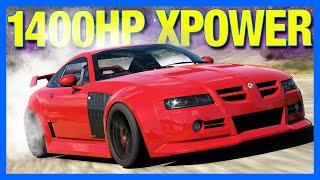 Forza Horizon 5 : The Fake 1400 Horsepower Mustang!! (FH5 MG XPower SVR)