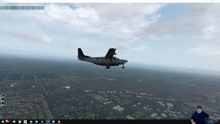 Live Stream Bugeater 64 X-Plane 11.40b1 Air America Dues Ex, where flying's an adventure and the un