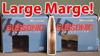 A Viable Subsonic Load? Sub-X 7.62x39mm, Hornady