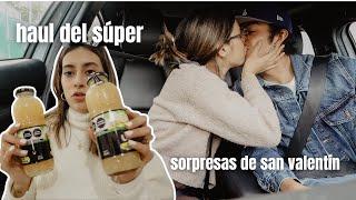 lo que nos regalamos por san valentín + haul del supermercado