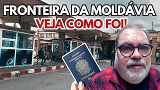 A FRONTEIRA DA MOLDÁVIA FOI COMPLICADA…