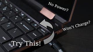 HP Laptop Won't Turn on or Charge? Try This!