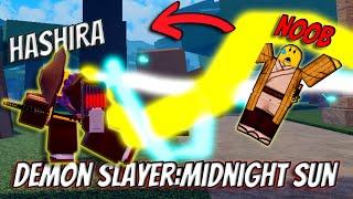 Noob To MAX In Demon Slayer: Midnight Sun | Roblox