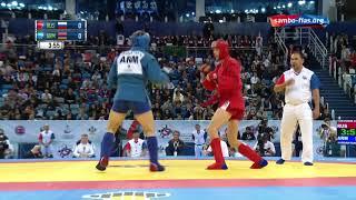 Sambo VOEVODIN RUS   VARDANYAN ARM World Champioships 2017