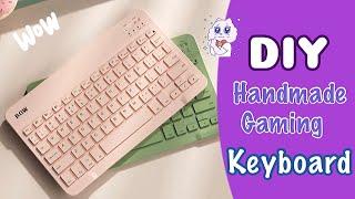 DIY Computer Keyboard ⌨️ / How to make Keyboard with paper / School Projects / Paper Craft Idea