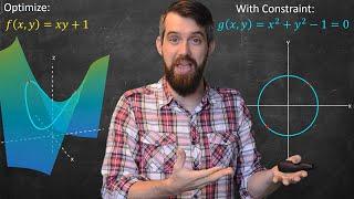 Lagrange Multipliers | Geometric Meaning & Full Example