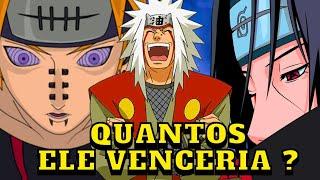 JIRAIYA VS AKATSUKI QUANTOS ELE VENCERIA? Em Naruto Shippuden