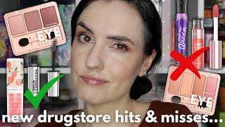 Testing out NEW makeup at the DRUGSTORE... Unexpected Hits + Misses!