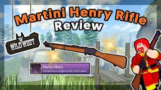 Martini Henry Rifle Review - The Wild West - Roblox